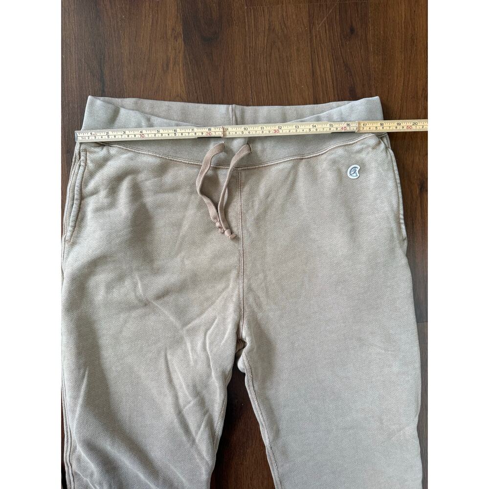 Champion x Todd Snyder Men's Cotton Terry Jogger Sweatpants Sz L Tan Lounge - Picture 5 of 7